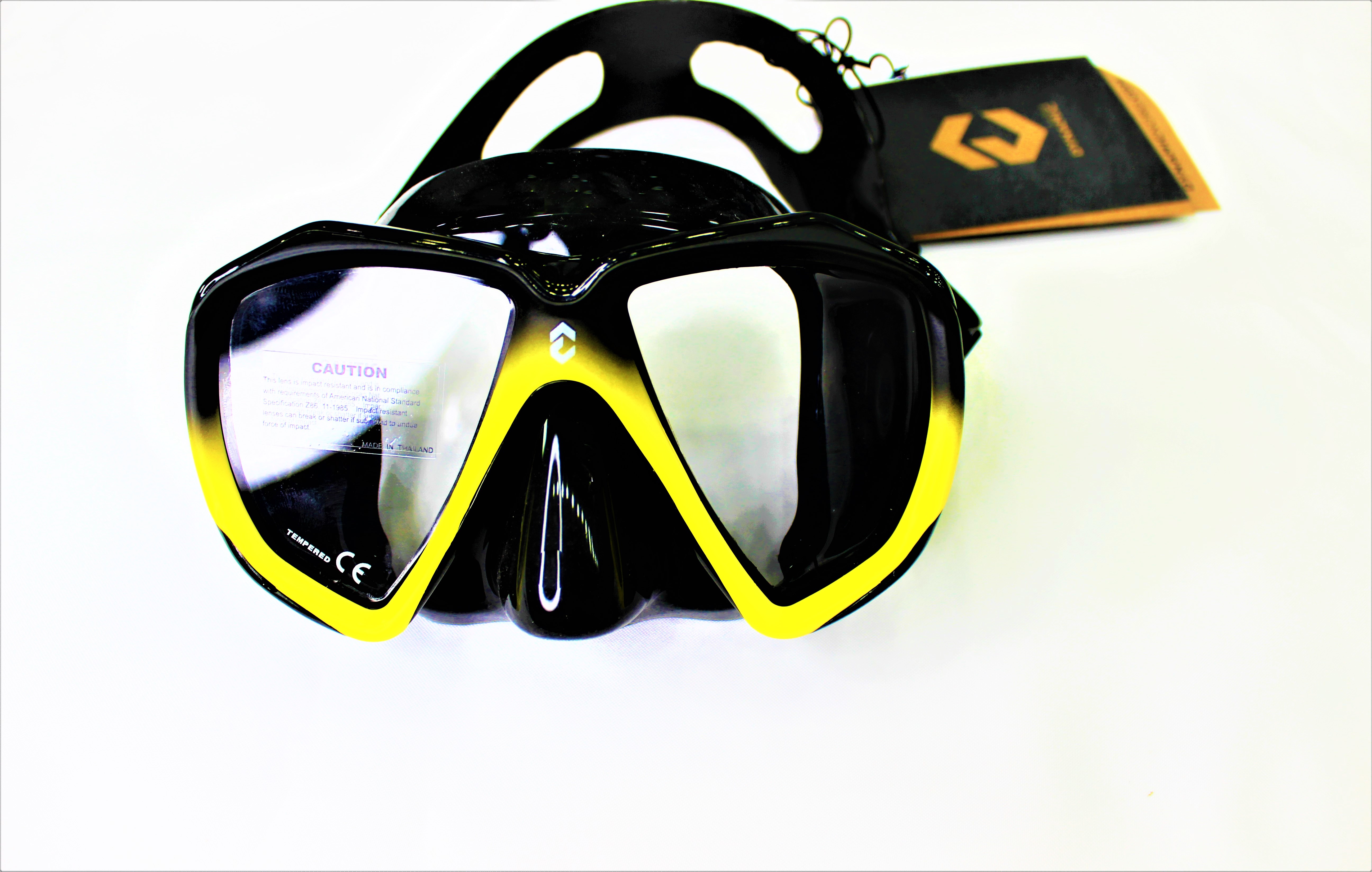 ماسک غواصی داینامیک دو شیشه